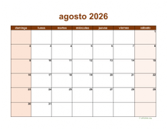 calendario agosto 2026 06