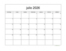 calendario julio 2026 05