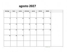 calendario agosto 2027 08