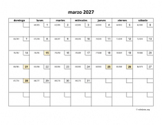 calendario marzo 2027 01