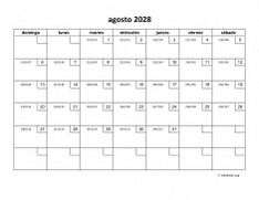 calendario agosto 2028 01