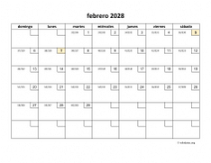 calendario febrero 2028 01