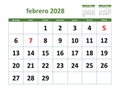 calendario febrero 2028 03