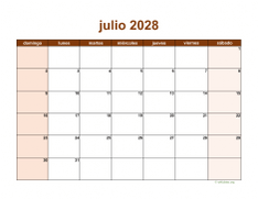 calendario julio 2028 06