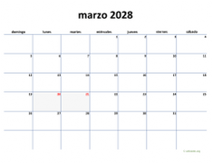 calendario marzo 2028 04