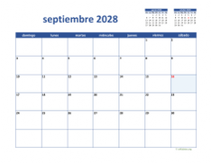 calendario septiembre 2028 02