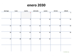 calendario mensual 2030 04