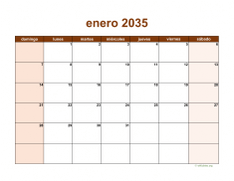 calendario mensual 2035 06