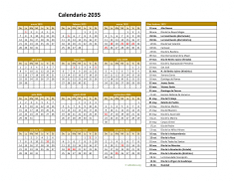 Calendario de México del 2035 03