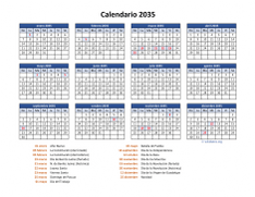 Calendario de México del 2035 05