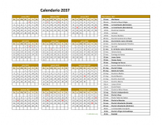 Calendario de México del 2037 03