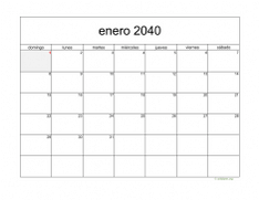 calendario mensual 2040 05