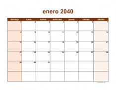 calendario mensual 2040 06