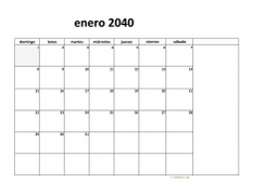 calendario mensual 2040 08