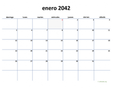 calendario mensual 2042 04