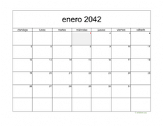 calendario mensual 2042 05