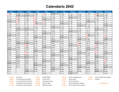 Calendario de México del 2042 08