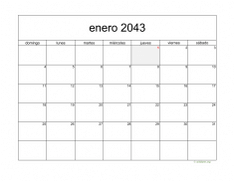 calendario mensual 2043 05