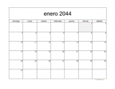 calendario mensual 2044 05