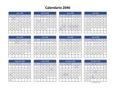 Calendario de México del 2046 04