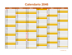 Calendario de México del 2046 09