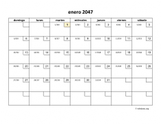 calendario mensual 2047 01