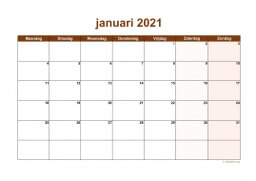 Maandkalender 2021 Niederlande 06