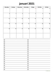 Maandkalender 2021 Niederlande 07