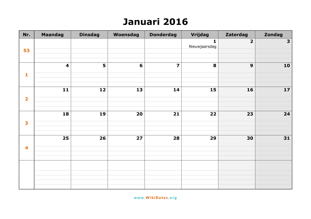 Grootte Perforeren nerveus worden Kalender Oktober 2016 | WikiDates.org