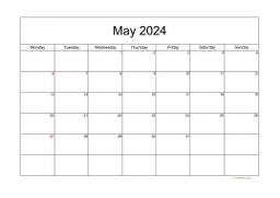 Calendar May 2024 - United Kingdom | Wikidates.org