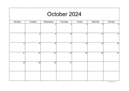 Calendar October 2024 - United Kingdom | Wikidates.org